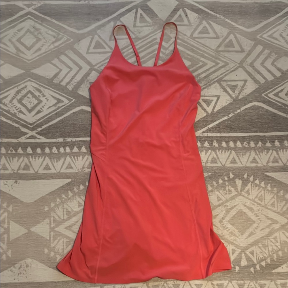 Athleta Infinity Dress in Coral